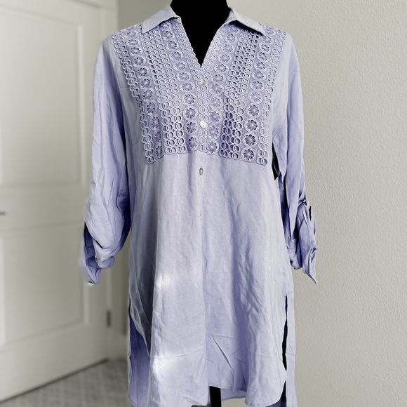 Cupio Tops - Cupio Spring Lilac Blouse